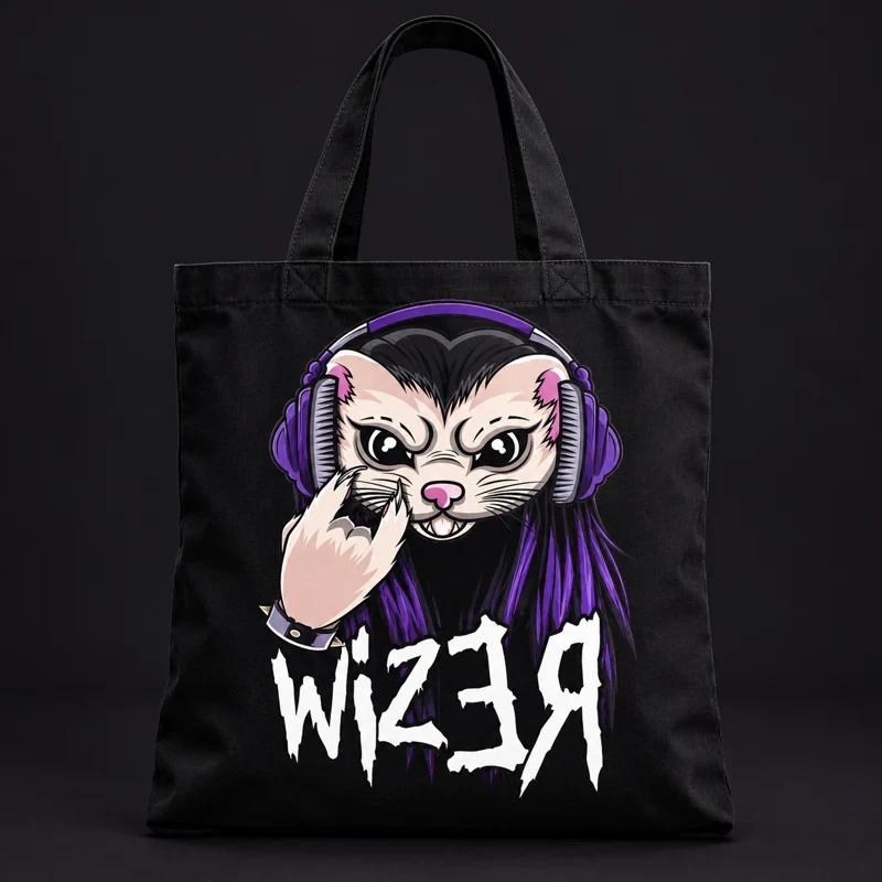 Tote Bag · Negro